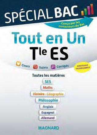 Tout en un Tle ES