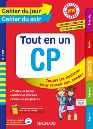 Tout en Un CP. 6-7 ans, Edition 2016