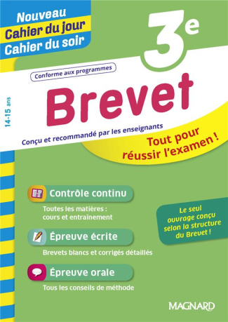 Brevet 3e. Edition 2020