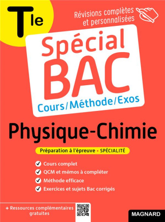 Physique-Chimie Spécialité Tle. Edition 2022