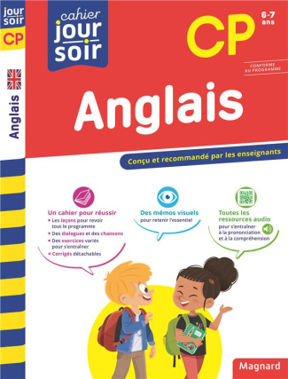 Cahier du jour/Cahier du soir Anglais CP. Edition 2023