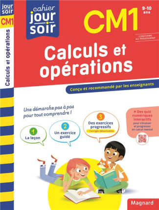 Calculs et opérations CM1. Edition 2023