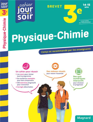 Cahier du jour/cahier du soir Physique-Chimie Brevet 3e