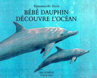 BEBE DAUPHIN DECOUVRE L'OCEAN