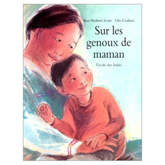 Sur les genoux de maman