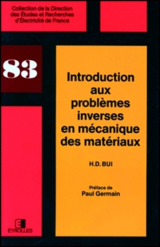 INTROD. PROBLEMES INVERSES EN MECANIQUE