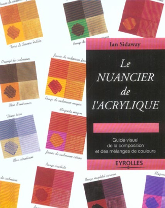 Le nuancier de l'acrylique. Guide visuel de la composition et des mélanges de couleurs
