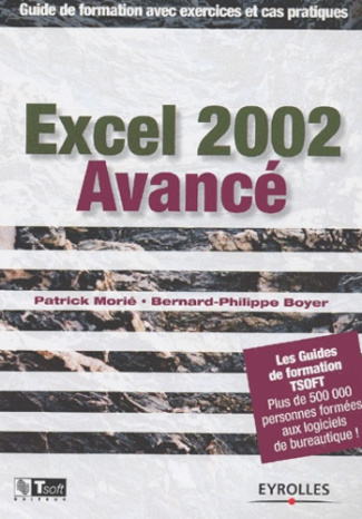 Excel 2002 Avancé. Guide de formation avec exercices et cas pratiques