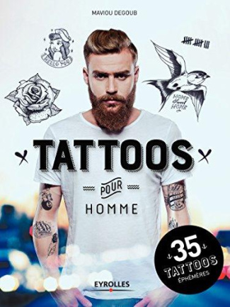 Tattoos pour homme. 35 tattoos éphémères