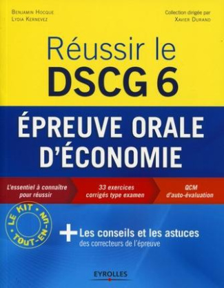Réussir le DSCG 6. Epreuve orale d'économie se déroulant partiellement en anglais