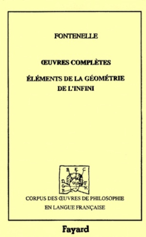 Oeuvres complètes. Tome 8, Eléments de la géométrie de l'infini