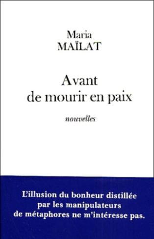 Avant de mourir en paix