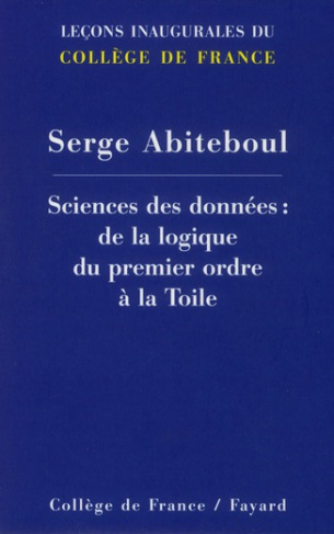 Sciences des données : de la logique du premier ordre à la Toile