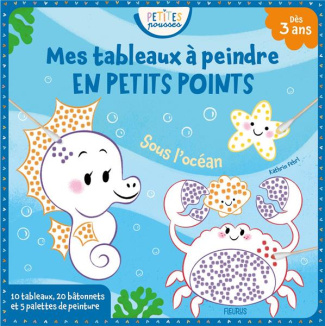 Sous l'océan. Mes tableaux à peindre en petits points