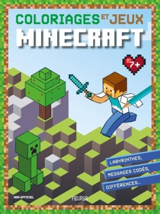 Coloriages et jeux Minecraft