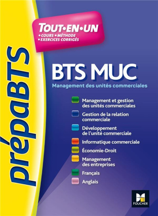 Management des unités commerciales BTS MUC
