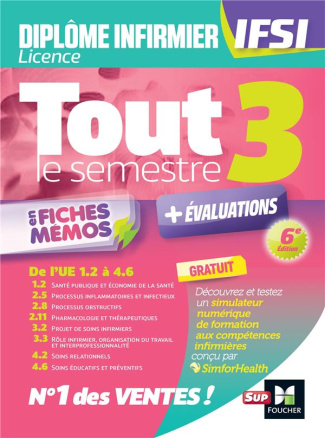 Tout le semestre 3 en fiches mémos. 6e édition