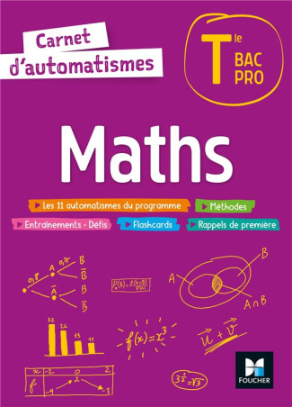 Maths Tle Bac pro. Edition 2022