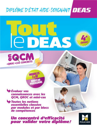 Tout le DEAS en QCM   QROC   cas concrets. Edition 2023-2024