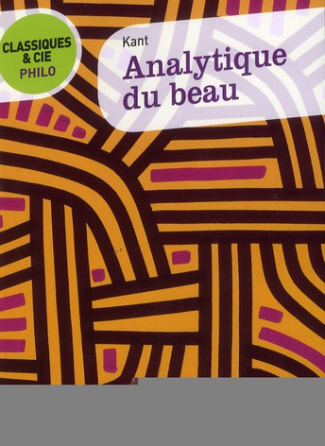 Analytique du beau
