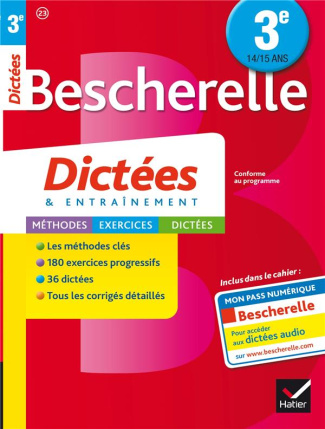 Bescherelle Dictées 3e