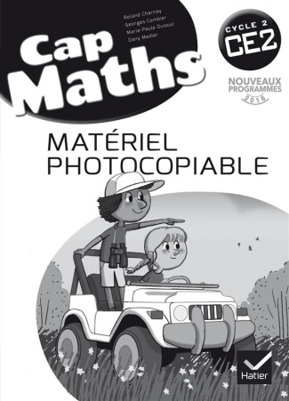 Cap Maths CE2. Matériel photocopiable, Edition 2016