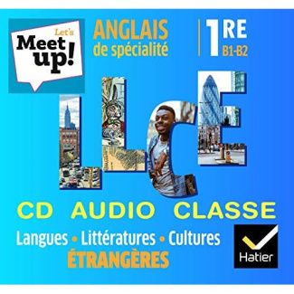 Anglais de spécialité 1re B1-B2 Let's Meet up! 1 CD audio