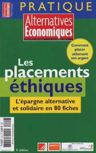 Alternatives économiques Hors-série pratique N° 15, Septembre 2004 : Les placements éthiques. L'épar