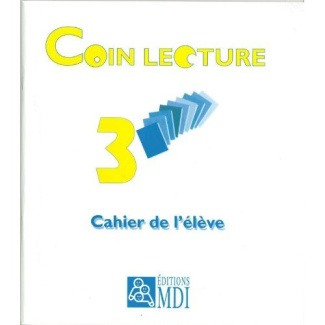 LE COIN LECTURE 3 - LOT DE 10 CAHIERS ELEVES   1 TABLEAU DE BORD
