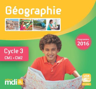 MDI GEOGRAPHIE - CLE USB 2018