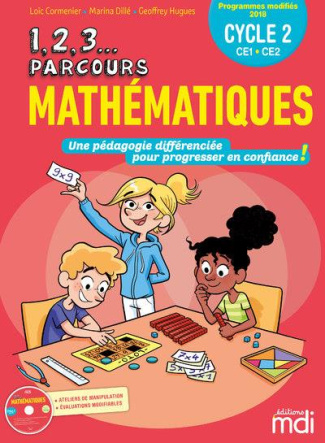 1, 2,3 ...parcours. Mathématiques Cycle 2 CE1-CE2.