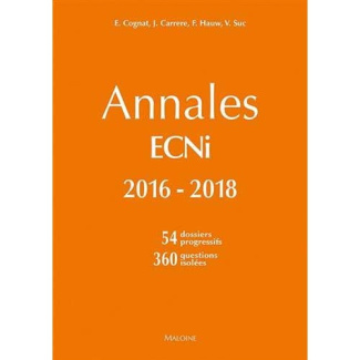 Annales ECNi 2016-2018