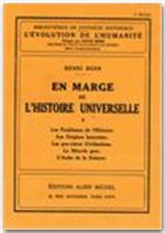 En marge de l'histoire universelle