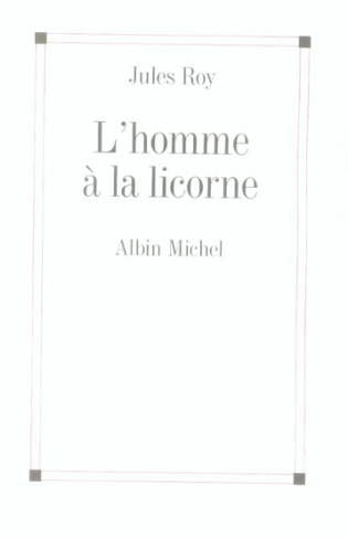 L'homme à la licorne