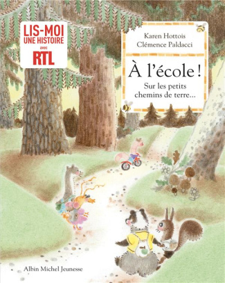 A l'école ! Sur les petits chemins de terre...