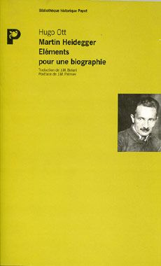 Martin Heidegger, éléments pour une biographie