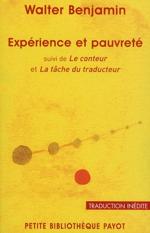 Expérience et pauvreté