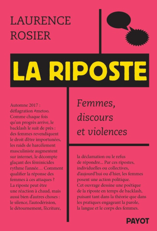 La riposte. Femmes, discours et violences