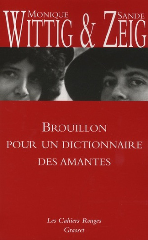 Brouillon pour un dictionnaire des amantes
