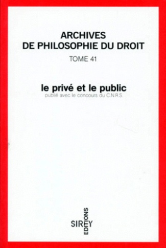 Le privé et le public