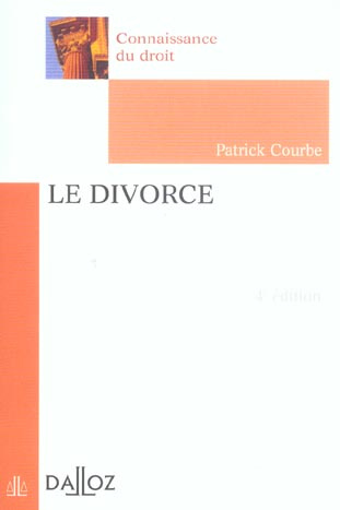 Le divorce. 4e édition