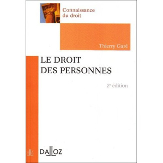 Le droit des personnes