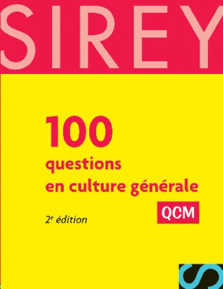 100 QUESTIONS EN CULTURE GENERALE - 2E ED.