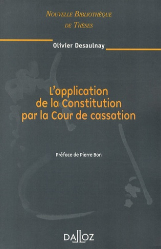 L'application de la Constitution par la Cour de cassation