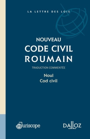 Nouveau code civil roumain. Noul cod civil