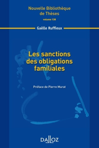 Les sanctions des obligations familiales