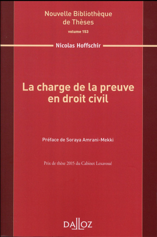 La charge de la preuve en droit civil