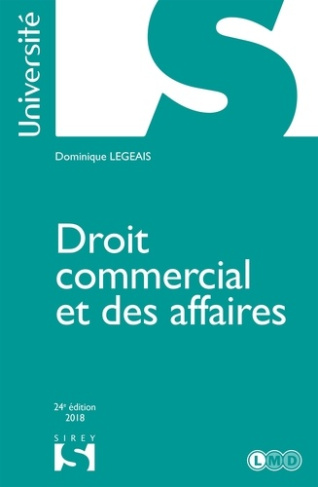 DROIT COMMERCIAL ET DES AFFAIRES - 24E ED.