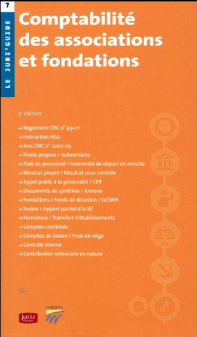 Comptabilité des associations et fondations. 3e édition