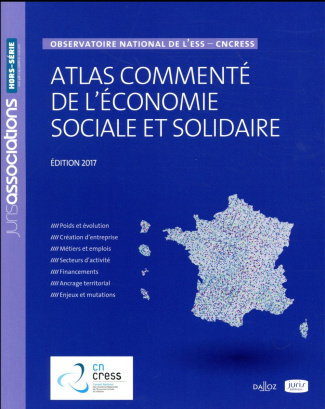 Atlas commenté de l'économie sociale et solidaire. Observatoire national de l'ESS-CNCRESS, Edition 2